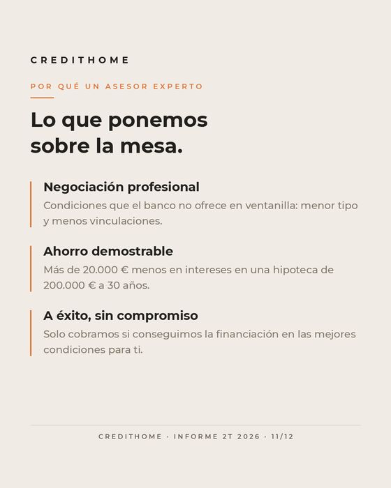 Informe de mercado CreditHome 2T 2026